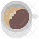 Black Coffee Cup Drink Icon