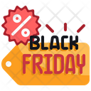 Black Friday Friday Sale Discount Icon