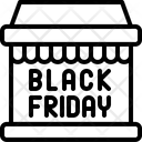 Black friday market  Icon
