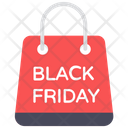 Black Friday Sale Shopping Bag Special Sale Icon