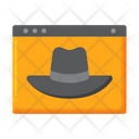 Black Hat  Icon