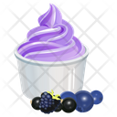 Blackcurrant Ice Cream Blackcurrant Flavor Blackcurrant Icon