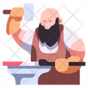 Blacksmith Medieval Anvil Icon