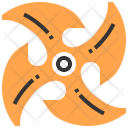 Blades Shuriken Ninjas Icon