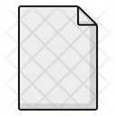 Blank File Blank Document Blank Paper Icon