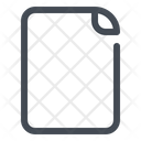 Blank File Document Icon