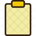 Blank Tablet Stationery Icon