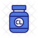 Bleach Chlorine Cleaning Icon