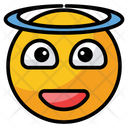 Blessed Grace Emoji Icon
