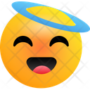 Blessed Emoji Emoticons Icon