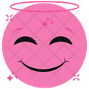 Blessed Emoji Emoticon Emotion Icon