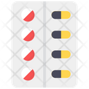 Blister Capsules Drugs Icon