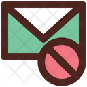 Block Cancel Email Icon