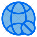 Block Internet Network Icon