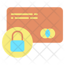 Block Card Secure Cardlock Card Payment Card Icon