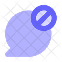 Block Chat Block Message Chat Icon