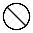 Block Forbidden Forbidden Sign Icon