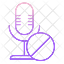 Block Microphone Icon