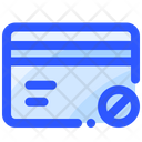 Block Payment Card Icon