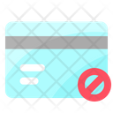 Block Payment Card Icon