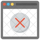 Access Blocked Website Icon