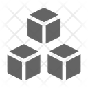 Blockchain Cube Cryptocurrency Icon