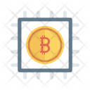 Blockchain Chip Cpu Icon