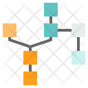 Blockchain Formation Flowchart Icon