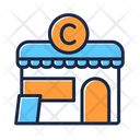 Blockchain Shop Icon