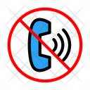 Stop Call Phone Icon