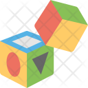 Blocks Toys Colorful Icon