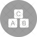 Blocks Alphabet Icon