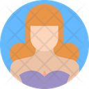 Woman Girl Lady Icon