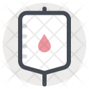 Blood Bottle Bloodbank Icon
