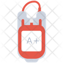 Iv Drip Blood Bag Blood Transfusion Icon
