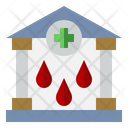 Blood Bank Red Cross Healthcare And Medical Icon