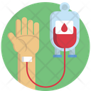 Hand Blood Help Icon