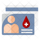 Blood Donor Card  Icon