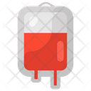 Blood Drip Iv Drip Blood Bag Icon
