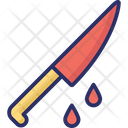 Blood Drop Bloody Knife Halloween Bloody Knife Icon