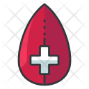 Blood Drop Test Icon