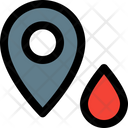 Blood Location Icon