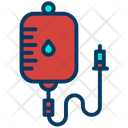 Blood Packet Blood Bottel Icon