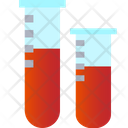 Blood Samples Test Tubes Laboratory Test Icon