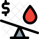 Blood Scale Unbalance Two Icon