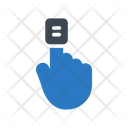 Finger Blood Testing Icon
