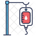 Bag Blood Transfusion Icon