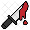 Knife Halloween Blood Bloody Scary Icon