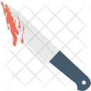 Bloody Knife Halloween Icon