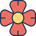 Bloom Blooming Decorative Flower Icon